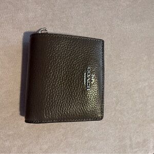 Coach green Leather Wallet